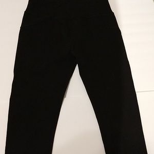 Ana Natalia- black stretch pants.